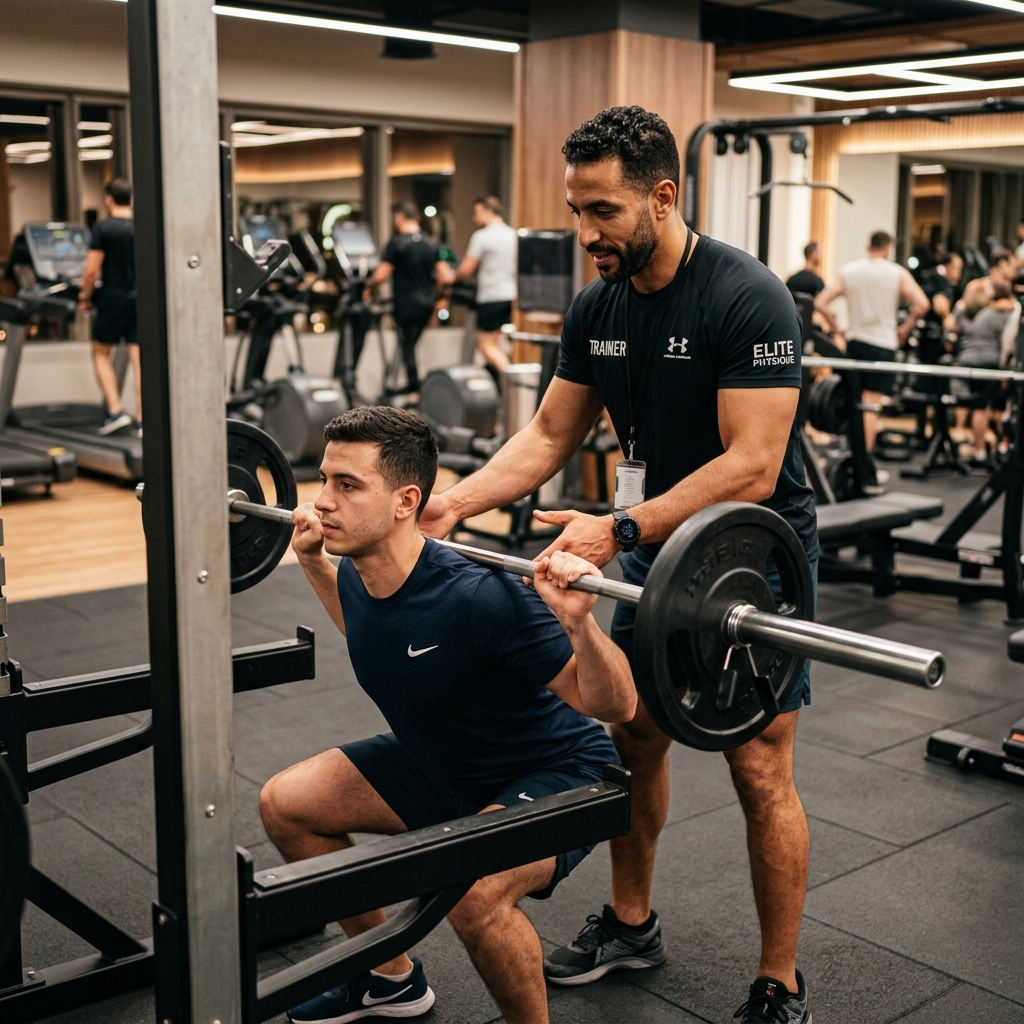 Séance de coaching sportif privé avec entraîneur certifié